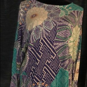 Chico’s colorful top. Chico’s size 2.